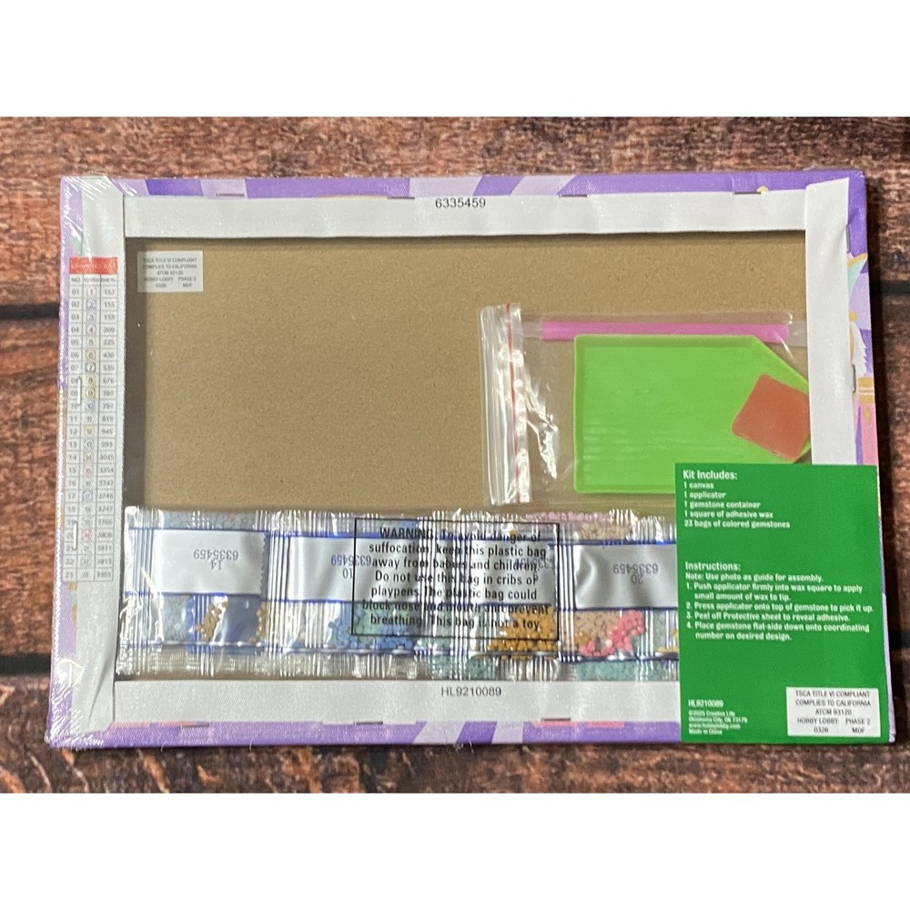 Pastel Nutcrackers Canvas Christmas Diamond Painting Kit Hobby Lobby - Picture 3 of 6